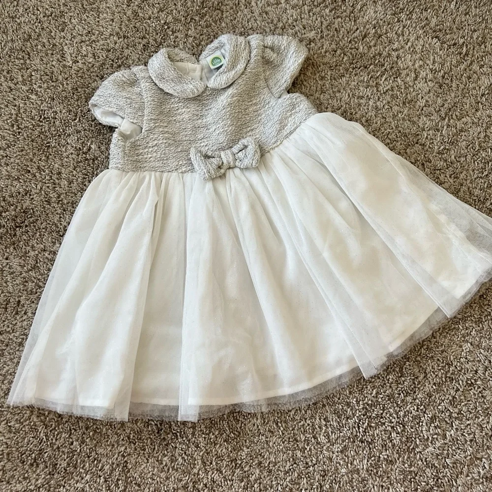 Nordstrom Little Me Dress for Baby Girl Size 12 Months NWOT